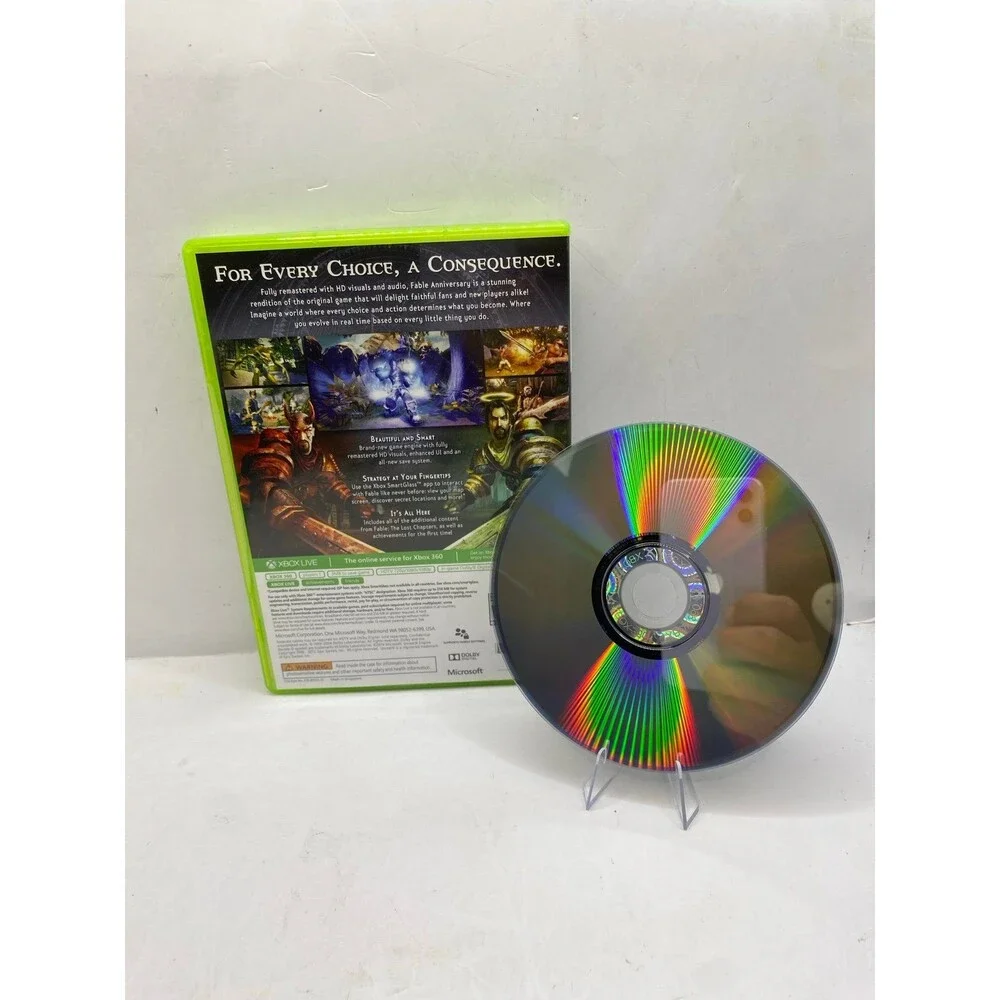 Fable Anniversary (Microsoft Xbox 360, 2014)  - High Condition Disc